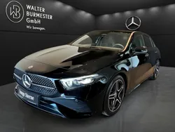 Unilack nachtschwarz Gebraucht 2024 Mercedes A200 AMG Limousine | 33.490 € (Fairer Preis)