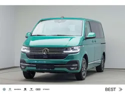 Bay leaf green metallic Gebraucht 2021 VW T6.1 Comfortline Van | 43.995 € (Fairer Preis)