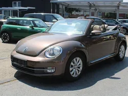 Braun Gebraucht 2015 VW Beetle Design Cabrio | 14.900 € (Guter Preis)
