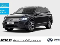 Schwarz (deep black perleffekt) Gebraucht 2024 VW Tiguan Allspace Life SUV | 37.540 € (Fairer Preis)