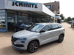 Seda steel/steel grau Gebraucht 2021 Skoda Karoq SportLine SUV | 31.990 € (Fairer Preis)