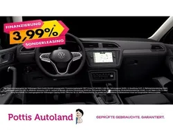 Schwarz Gebraucht 2022 VW Tiguan Allspace Life SUV | 25.777 € (Fairer Preis)