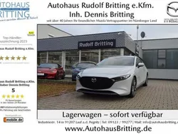 Weiss Neu 2025 Mazda 3 Limousine | 26.590 € (Guter Preis)