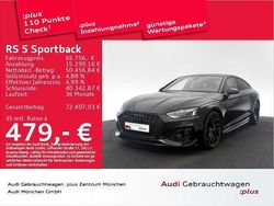 Mythosschwarz metallic Gebraucht 2022 Audi RS5 Sportback Ambiente Limousine | 65.756 € (Fairer Preis)