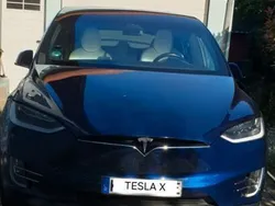 Blau Gebraucht 2017 Tesla Model X SUV | 29.000 € (Superpreis)
