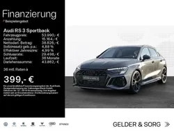Daytonagrau perleffekt Gebraucht 2023 Audi RS3 Sportback Ambiente Kleinwagen | 53.990 € (Teuer)