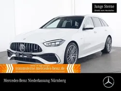 Weiß Gebraucht 2024 Mercedes C43 AMG Premium Plus Limousine | 60.890 € (Fairer Preis)