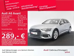 Florettsilber metallic Gebraucht 2022 Audi A6 Sport Kombi | 35.461 € (Guter Preis)