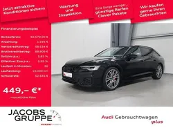 Brillantschwarz Gebraucht 2024 Audi S6 Ambiente Kombi | 60.570 € (Superpreis)