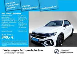 Weiß Gebraucht 2022 VW T-Roc Cabriolet R-line Cabrio | 27.481 € (Fairer Preis)