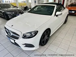 Weiss Gebraucht 2018 Mercedes E220 AMG Cabrio | 48.610 €