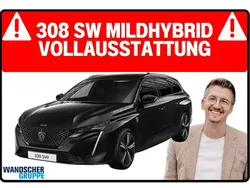 Schwarz Neu 2025 Peugeot 308 GT Kombi | 35.490 € (Fairer Preis)