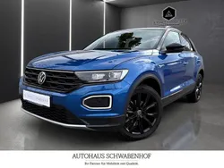 Ravennablau metallic Gebraucht 2021 VW T-Roc Style SUV | 18.190 € (Fairer Preis)