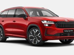 Rot Neu 2025 Skoda Kodiaq SportLine SUV | 45.799 € (Etwas zu teuer)