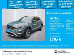 Petroleum blue metallic/schwar Gebraucht 2025 VW T-Roc Goal SUV | 30.950 € (Superpreis)