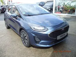 Chromablau metallic Gebraucht 2022 Ford Fiesta Titanium Kleinwagen | 17.490 € (Fairer Preis)