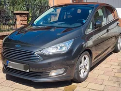 Grau Gebraucht 2018 Ford C-MAX Titanium Van / Kleinbus | 15.999 € (Teuer)
