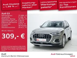 Chronosgrau metallic Gebraucht 2019 Audi Q3 Design SUV | 25.389 € (Etwas zu teuer)