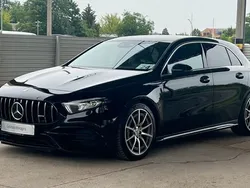 Nachtschwarz unilack Gebraucht 2021 Mercedes A45 AMG AMG Limousine | 37.199 € (Fairer Preis)