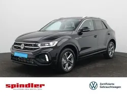 Schwarz (deep black perleffekt) Gebraucht 2024 VW T-Roc R-line SUV | 34.981 € (Etwas zu teuer)