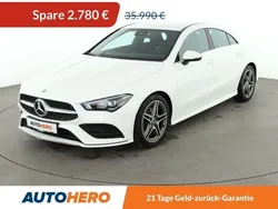 Weiß Gebraucht 2023 Mercedes CLA200 AMG line Limousine | 32.350 € (Guter Preis)
