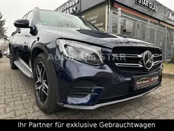 Blau Gebraucht 2018 Mercedes GLC350 AMG SUV | 29.990 € (Etwas zu teuer)