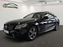Ung. schwarz unilack Gebraucht 2021 Mercedes C200 AMG Kombi | 24.990 € (Etwas zu teuer)