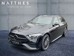 Schwarz Gebraucht 2024 Mercedes C220 AMG Kombi | 47.749 € (Teuer)