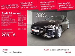 Mythosschwarz metallic Gebraucht 2022 Audi A4 Advanced Kombi | 25.650 € (Guter Preis)