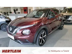 Burgundy (rot) Gebraucht 2021 Nissan Juke Tekna SUV | 15.990 € (Guter Preis)