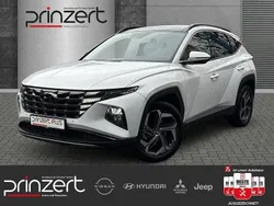 Atlas white / sol Gebraucht 2023 Hyundai Tucson Trend SUV | 30.470 € (Guter Preis)