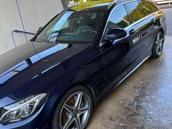 Blau Gebraucht 2015 Mercedes C250 AMG line Kombi | 16.000 € (Guter Preis)