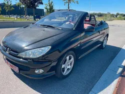 Schwarz Gebraucht 2003 Peugeot 206 CC Platinum Cabrio | 400 € (Superpreis)
