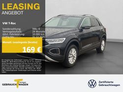 Schwarz Gebraucht 2024 VW T-Roc Life SUV | 21.650 € (Guter Preis)