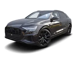 Schwarz Gebraucht 2020 Audi Q8 S-Line SUV | 66.349 € (Teuer)