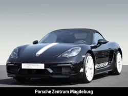 Tiefschwarzmetallic Gebraucht 2024 Porsche 718 Boxster Edition Cabrio | 83.890 € (Teuer)