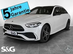 Unilack polarweiß Gebraucht 2025 Mercedes C300e AMG Kombi | 57.999 € (Teuer)