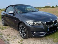 Grau Gebraucht 2016 BMW 220 Sport Line Cabrio | 17.500 € (Guter Preis)