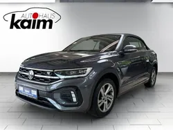 Rauchgrau metallic Gebraucht 2023 VW T-Roc Cabriolet R-line Cabrio | 29.990 € (Fairer Preis)