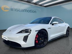 Weiß Gebraucht 2022 Porsche Taycan GTS Limousine | 76.599 € (Fairer Preis)