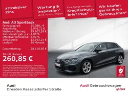 Daytonagrau perleffekt Gebraucht 2022 Audi A3 Sportback e-tron Ambiente Limousine | 25.980 € (Guter Preis)