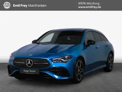 Blau Gebraucht 2024 Mercedes CLA180 Shooting Brake Advanced Plus Kombi | 33.500 € (Etwas zu teuer)