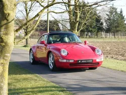 Imperialrot Gebraucht 1997 Porsche 993 Cabrio | 104.000 € (Teuer)