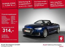 Navarrablau metallic verdeck s Gebraucht 2024 Audi A5 Cabriolet Advanced Plus Cabrio | 45.450 € (Fairer Preis)
