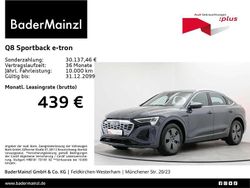 Magnetgrau Gebraucht 2024 Audi e-tron Sportback S-Line SUV | 64.920 €