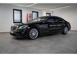 Obsidianschwarz (schwarz) Gebraucht 2019 Mercedes S560 AMG line Limousine | 72.900 € (Teuer)