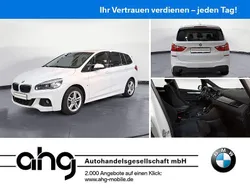 Weiß Gebraucht 2018 BMW 218 Gran Tourer M Sport Van / Kleinbus | 20.490 € (Etwas zu teuer)