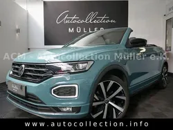 Cactus green/schwarz Gebraucht 2021 VW T-Roc Cabriolet R-line Cabrio | 25.997 € (Fairer Preis)