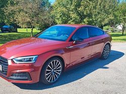 Rot Gebraucht 2018 Audi A5 Black Edition Limousine | 21.899 €