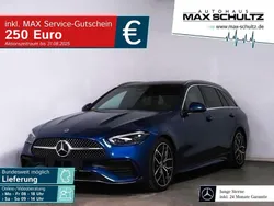 Spektralblau Gebraucht 2024 Mercedes C300 AMG line Kombi | 45.400 € (Etwas zu teuer)